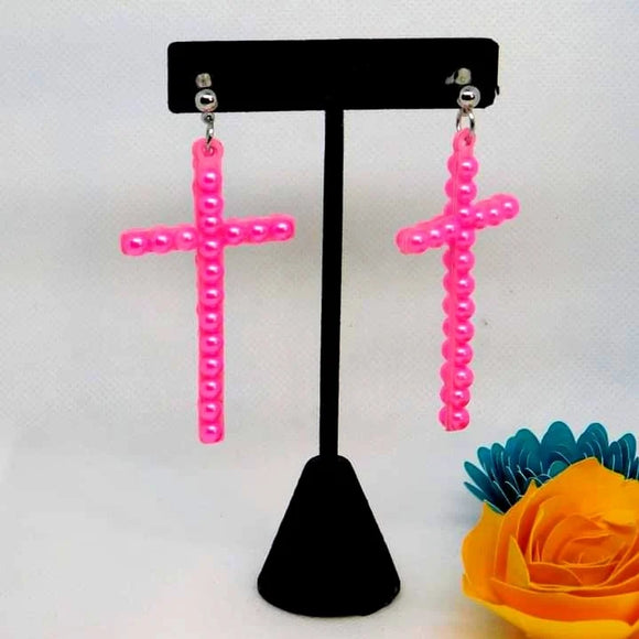Cross earrings